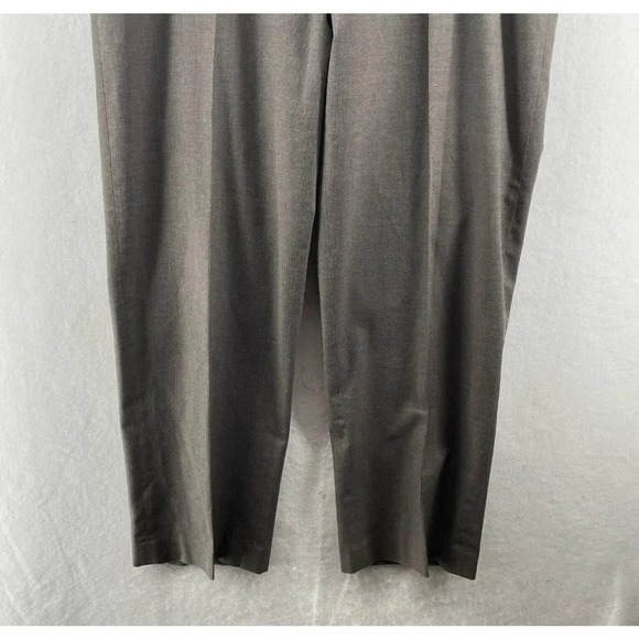 Kirkland Signature Dress Pants Men's Sz 36x30 Brown Straight Leg Mid-Rise Pocket - Picture 7 of 11